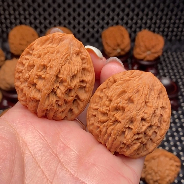 吊坠文玩核桃8麦穗虎头41