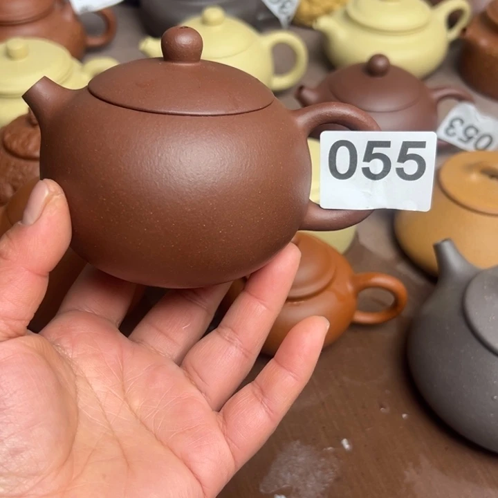 紫砂茶壶底槽清半手工280cc