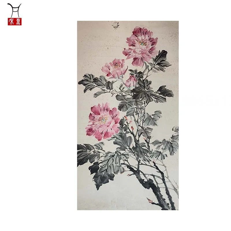 L1043花立轴65x131/7.6平尺