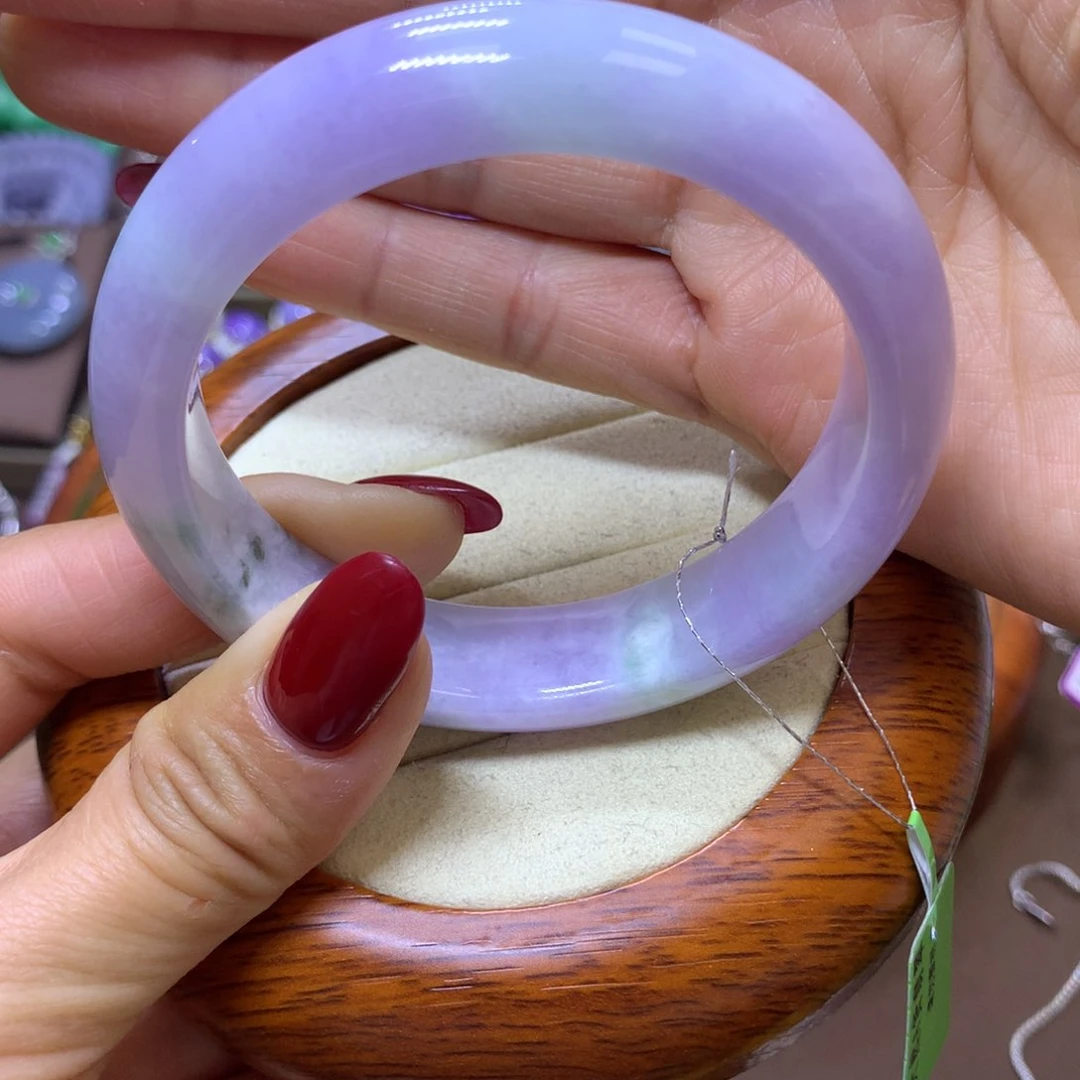 【闪购商品】翡翠颈饰未镶嵌圈口55/56