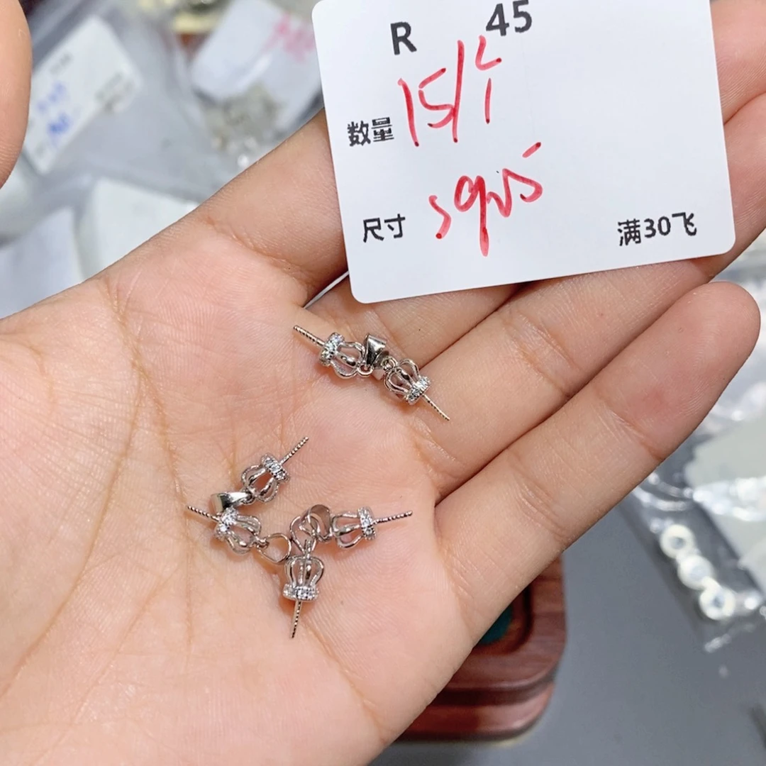 银S925镶嵌颈饰水晶R45