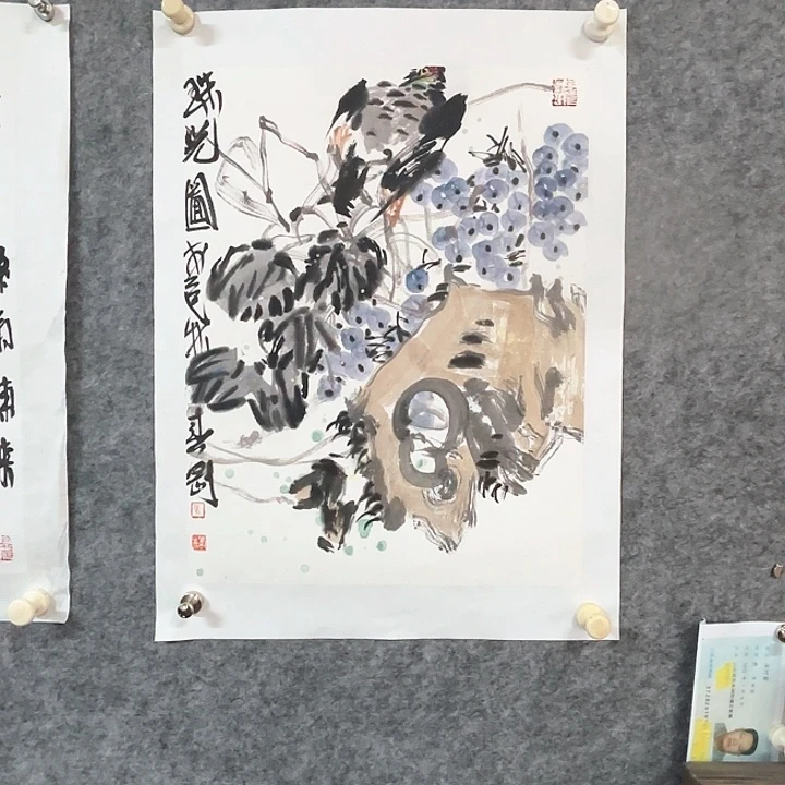 国画崔春刚国画作品