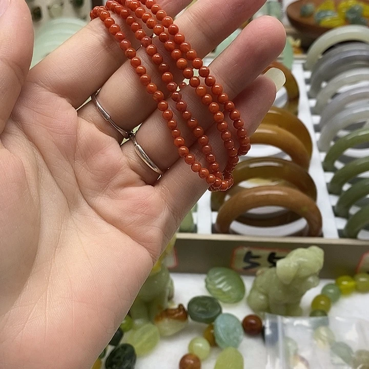 手链未镶嵌南红玛瑙