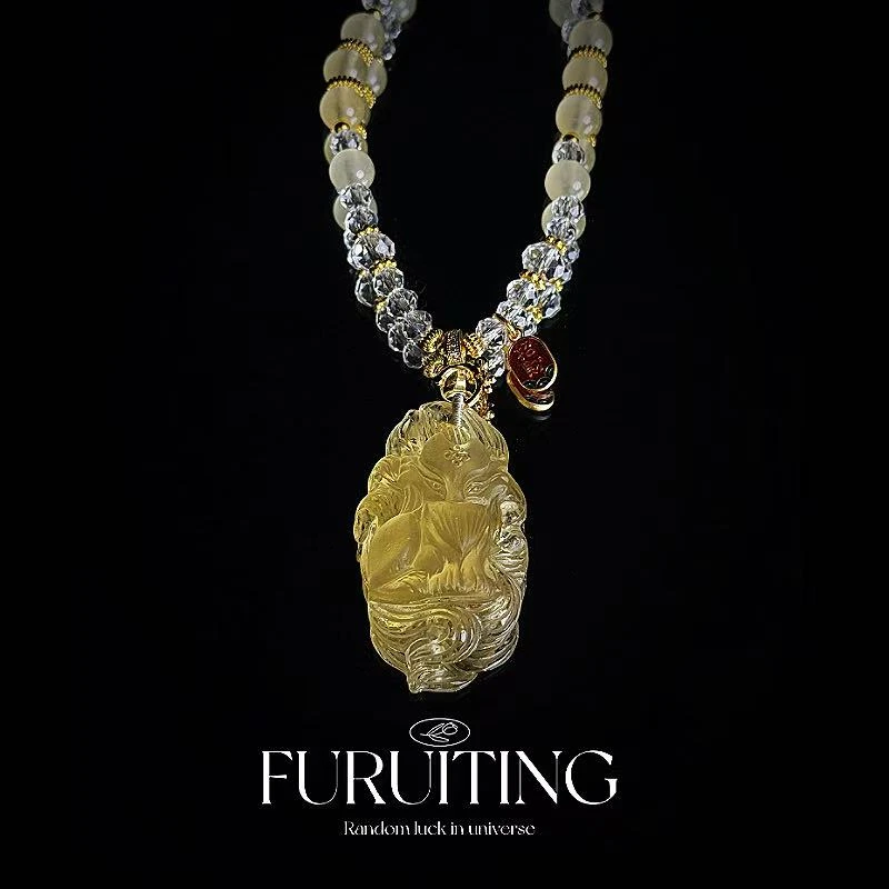 合金手链 【FURUITING高定】黄水手工狐牌