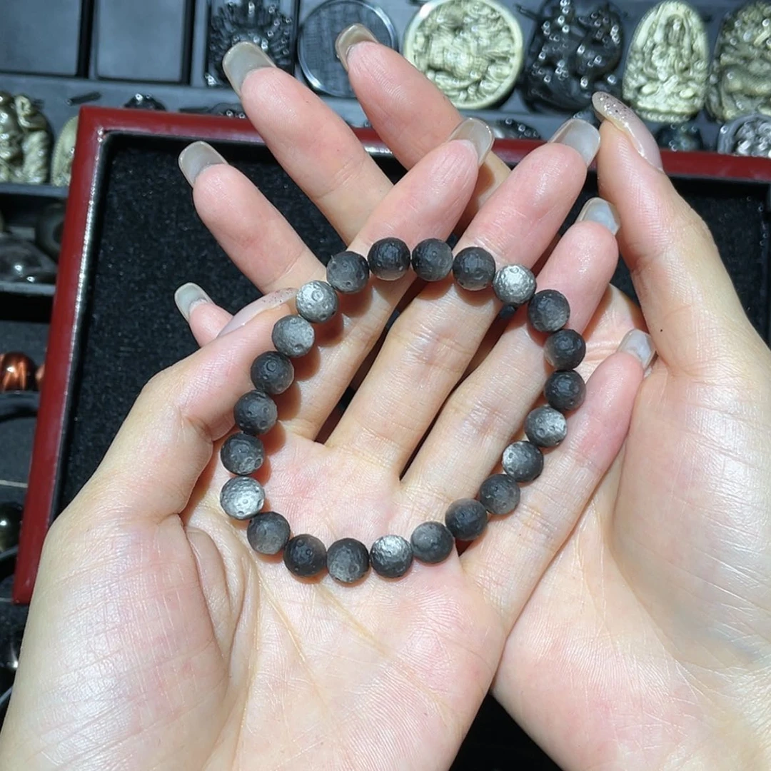 【闪购商品】未镶嵌黑曜岩手链卖****?