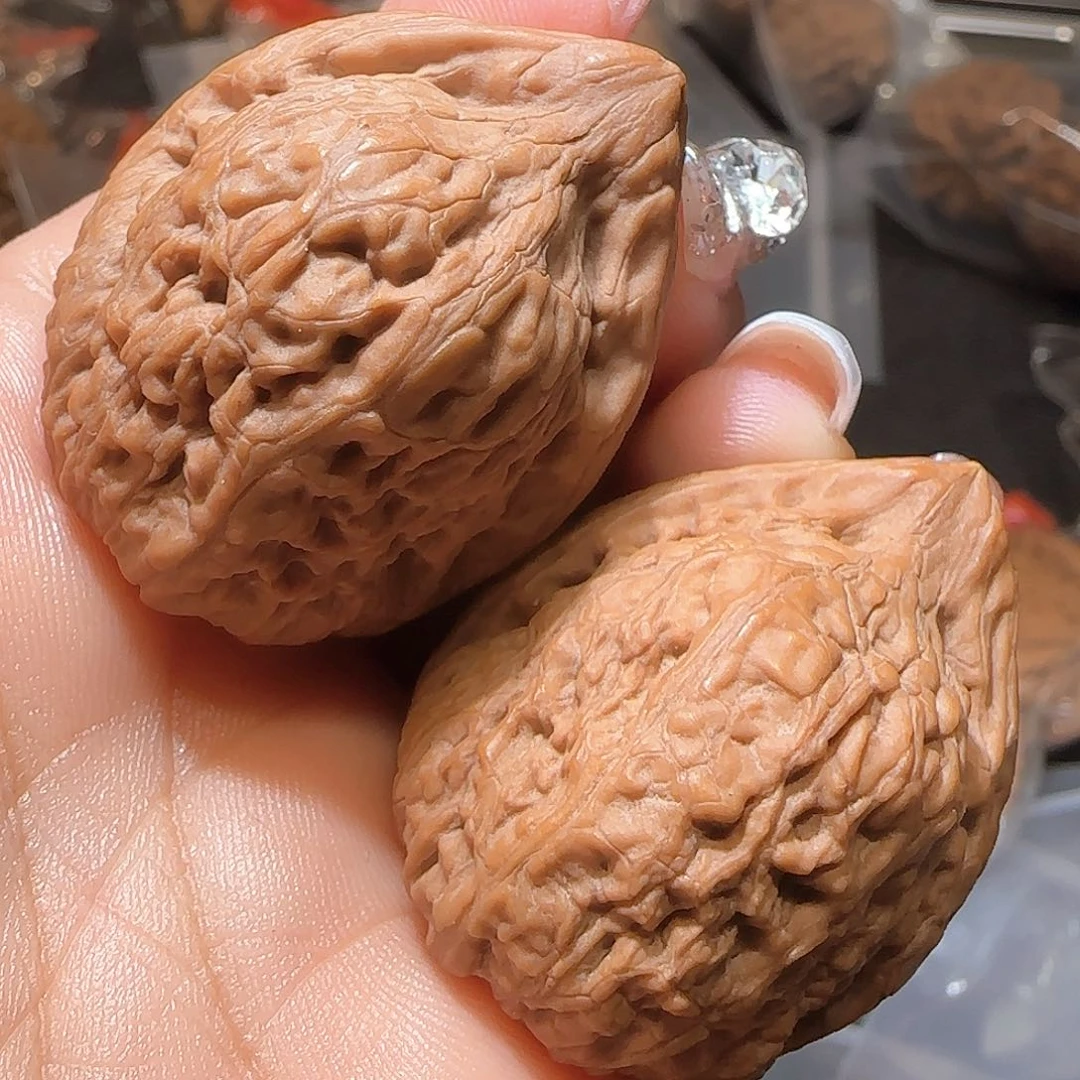 文玩核桃吊坠32全品金钱豹