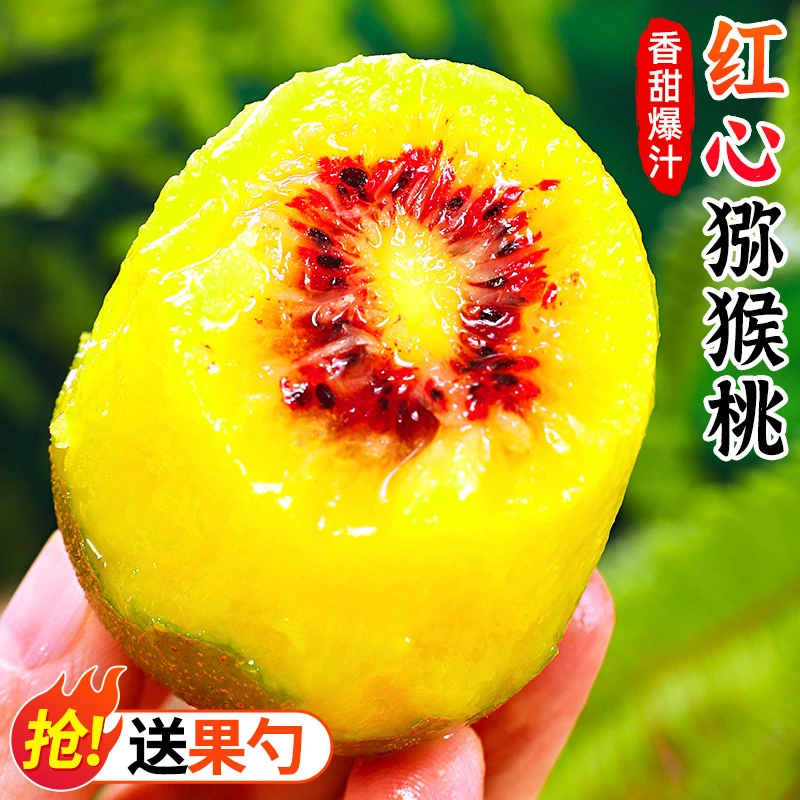 【香甜多汁】红心猕猴桃6-30枚红心奇异果维C水果孕妇水果新鲜水果