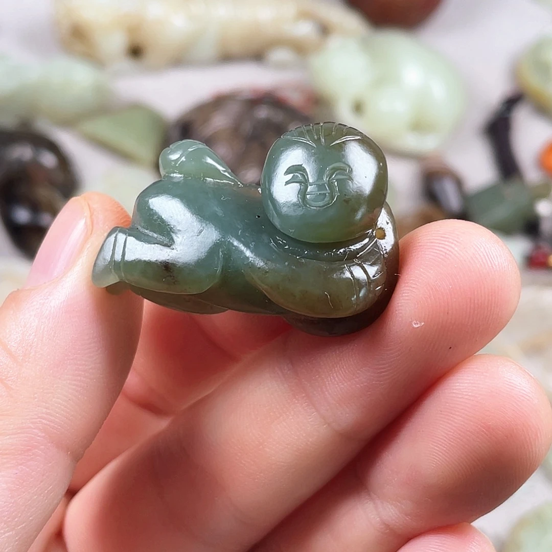 和田玉（糖玉）未镶嵌颈饰
