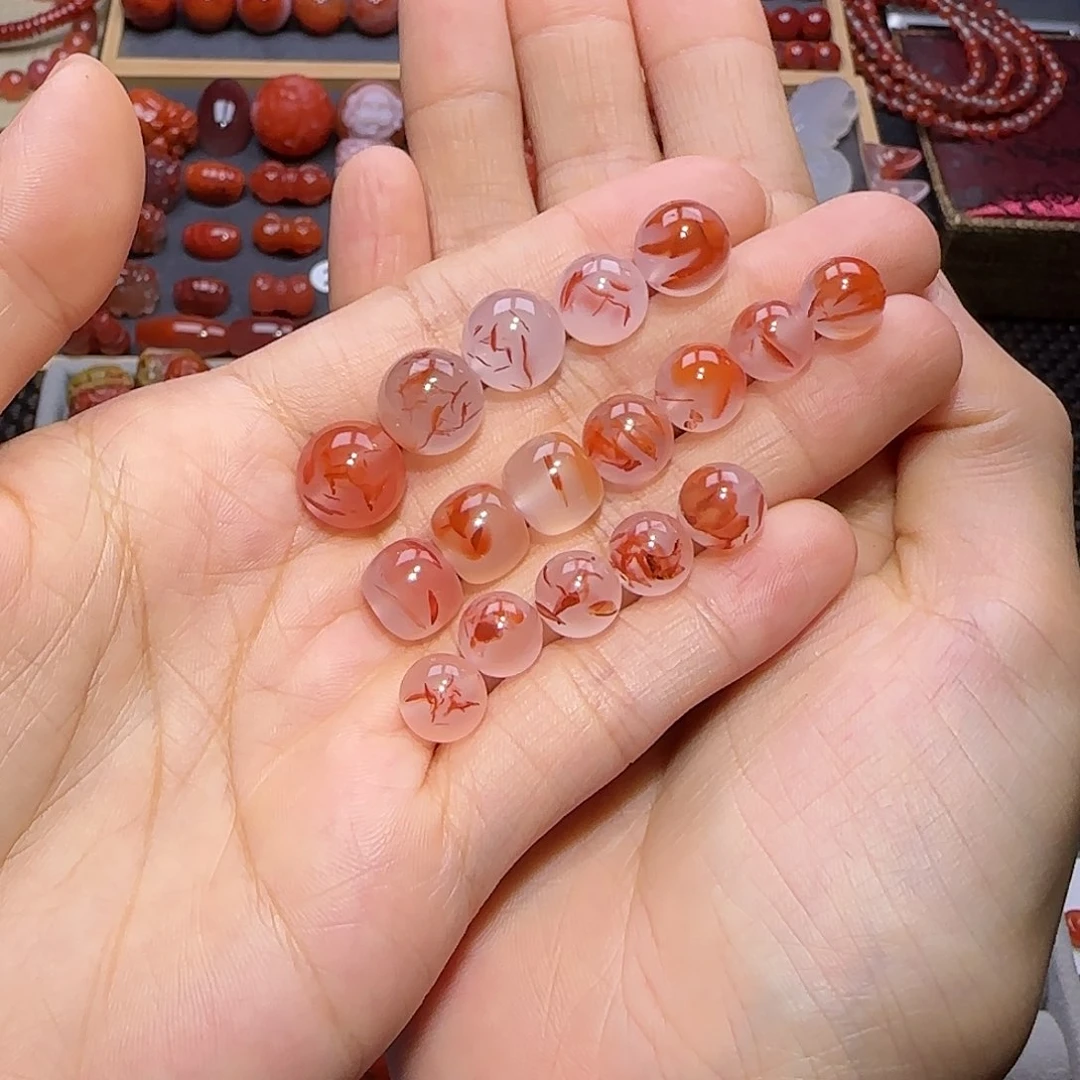未镶嵌南红玛瑙珠宝奇石赛***金