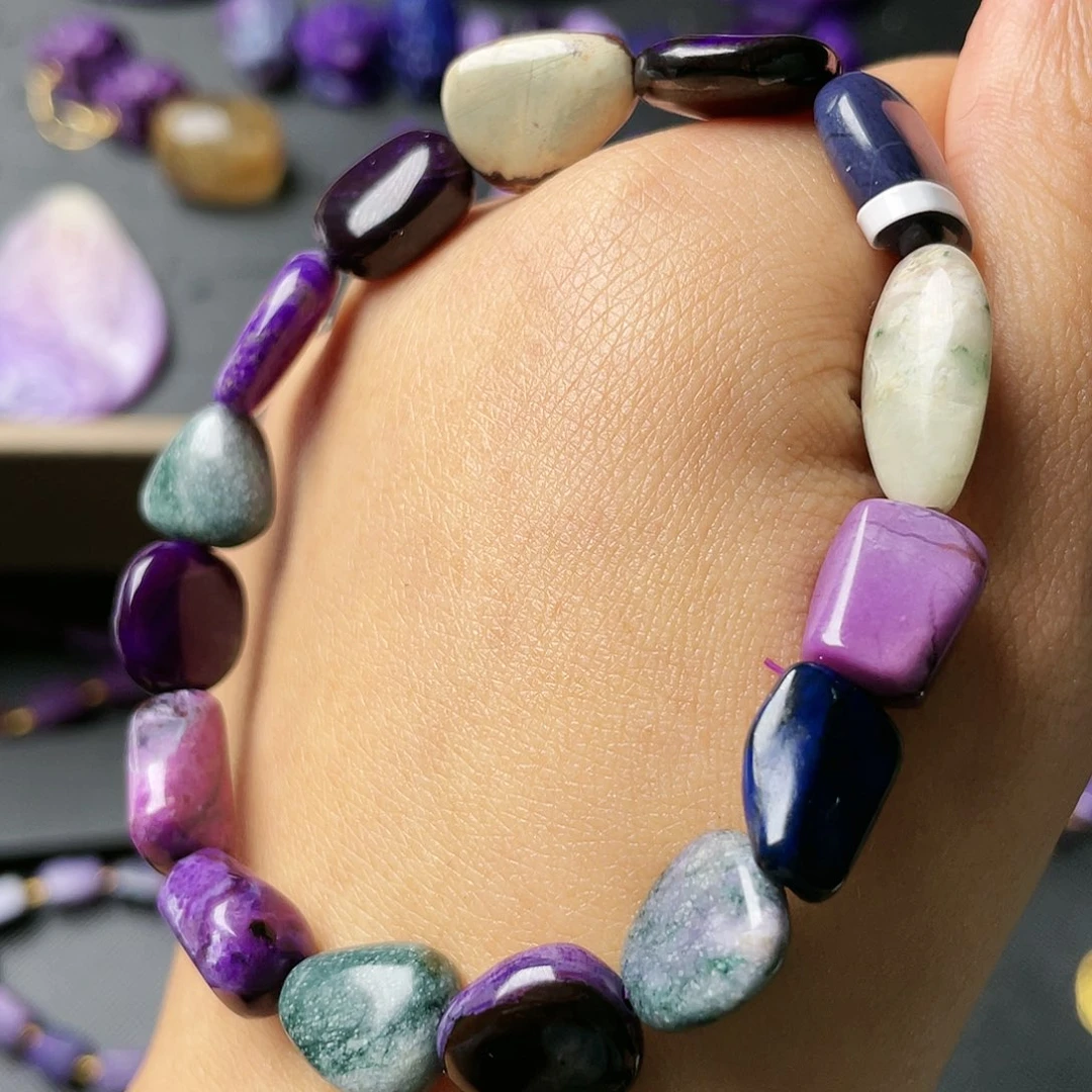 苏纪石（舒俱来）手链未镶嵌