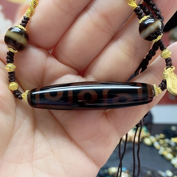 玛瑙/玉髓颈饰合金