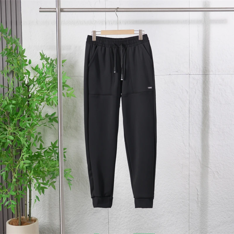 【退货补运费】秋冬季男士加绒加厚保暖束脚裤百搭运动休闲裤XY055