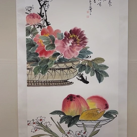 国画书法作品欣赏。。。