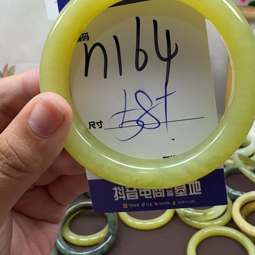 蛇纹石玉未镶嵌手镯164