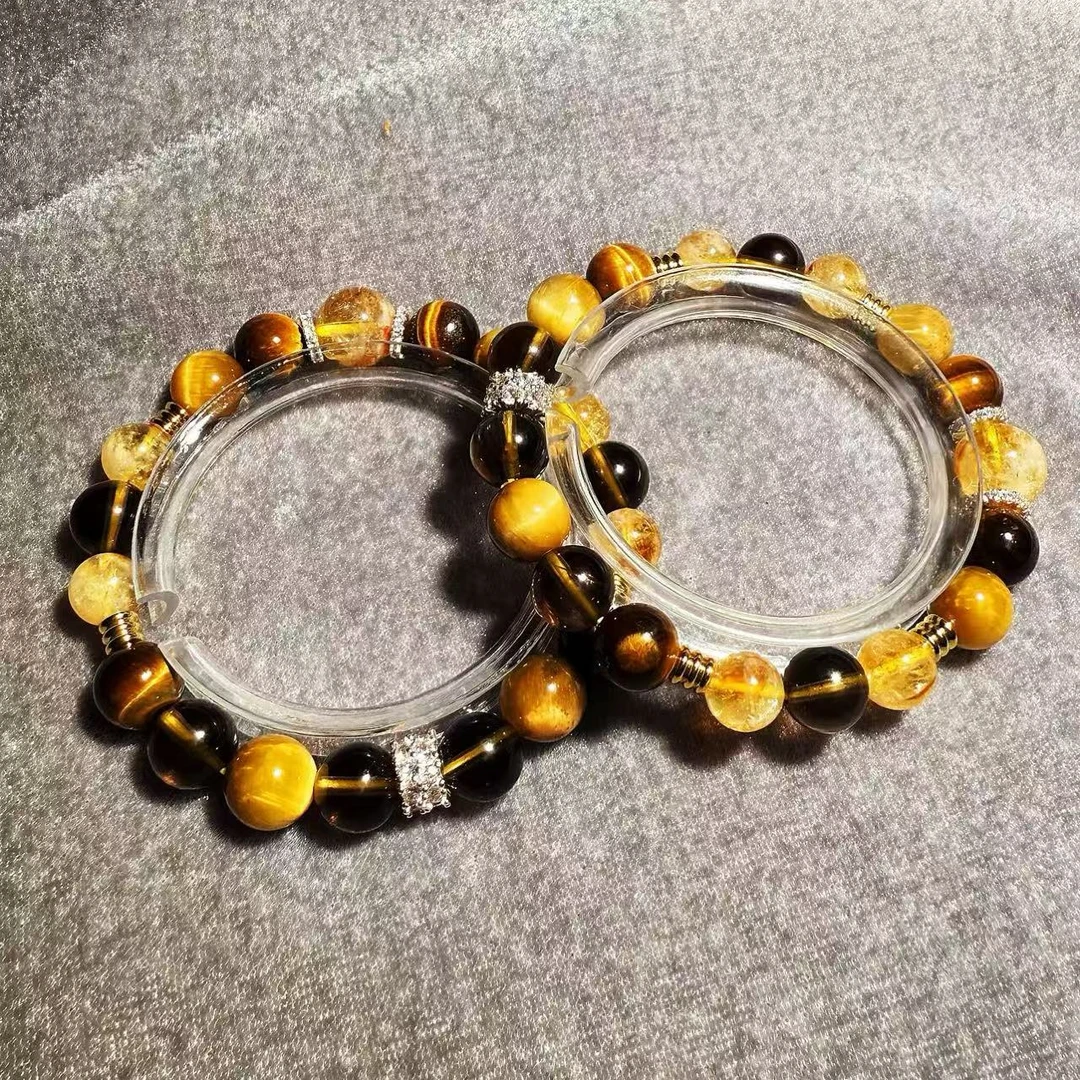 YS809 金霸金银山黄塔晶金虎眼石-多样性发其一