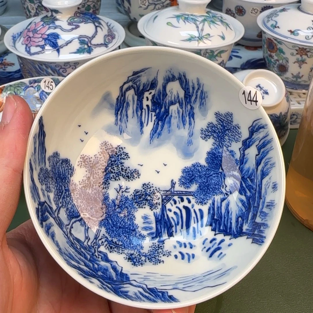 大***?彦祖纯手工手绘茶具144