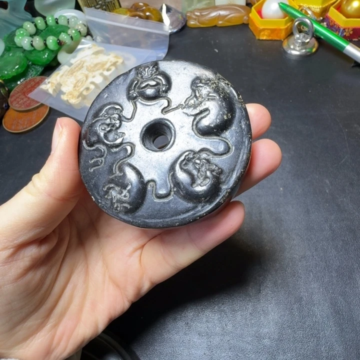 吊坠紫金钵盂菩提