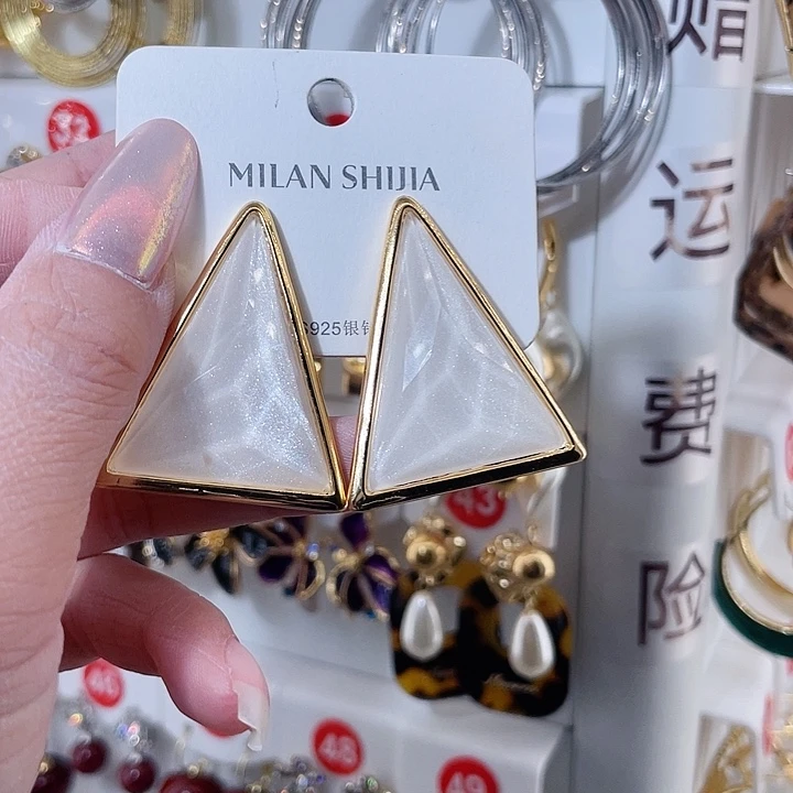 仿珍珠铁合金合金饰品耳扣16