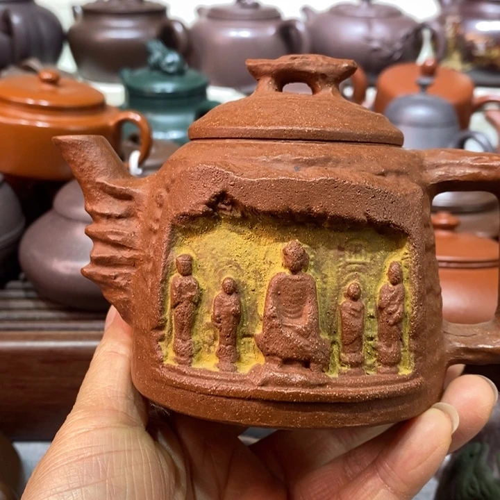 茶壶紫砂微瑕处理一把