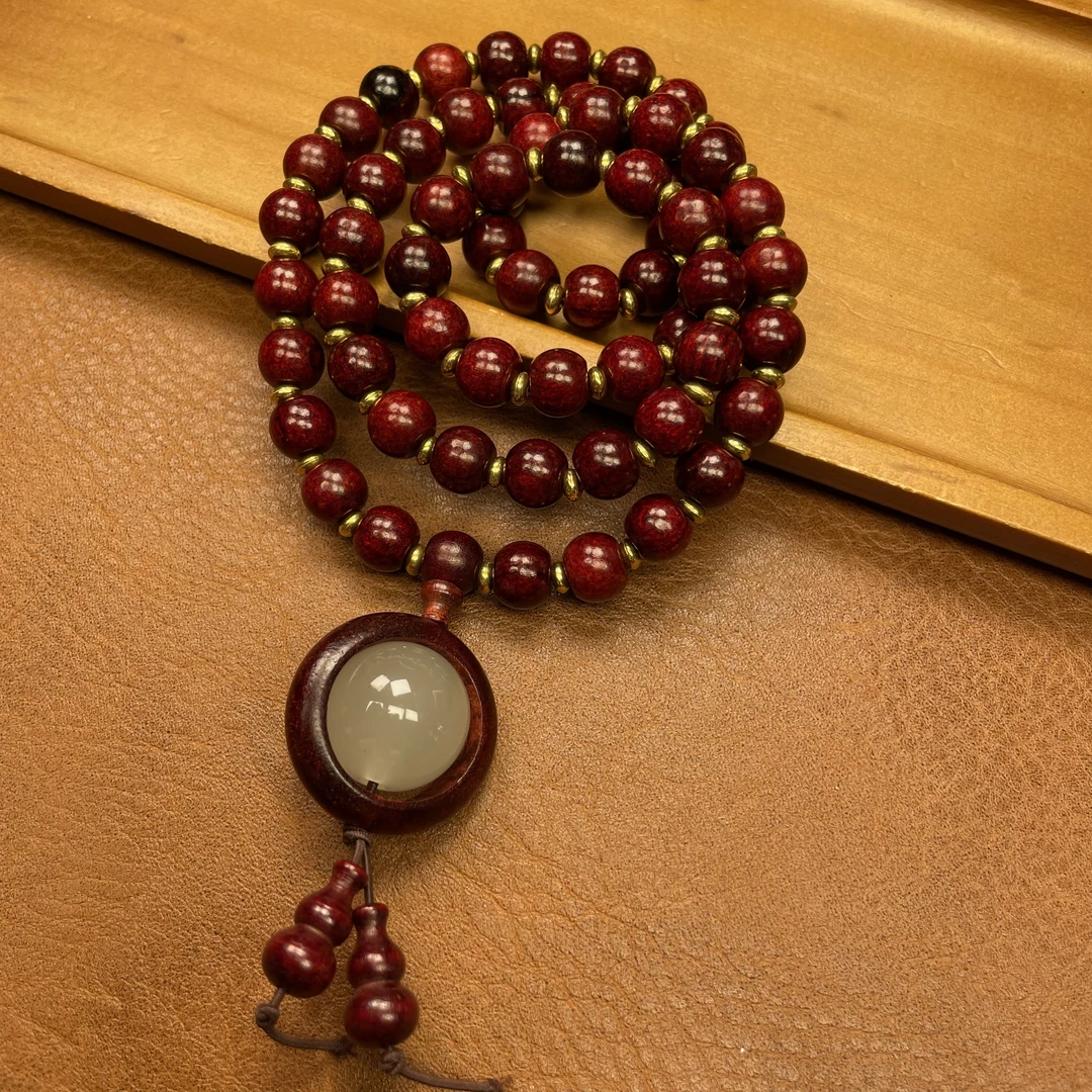 0.8紫檀脖挂【1457】