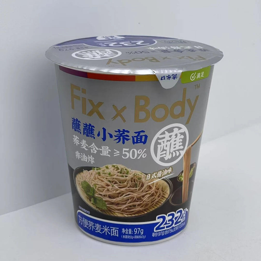 fixxbody蘸蘸小荞面 97g*6