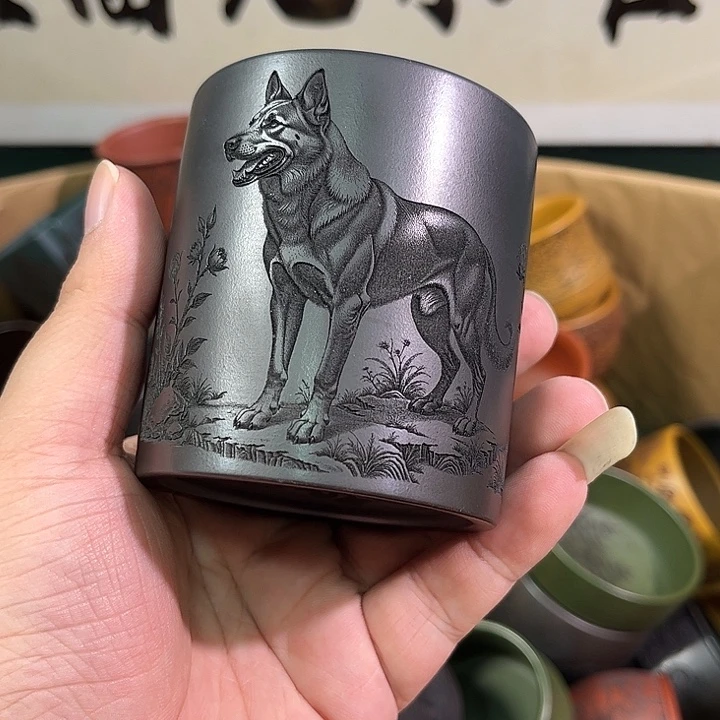 茶杯紫砂全手工紫砂主人杯