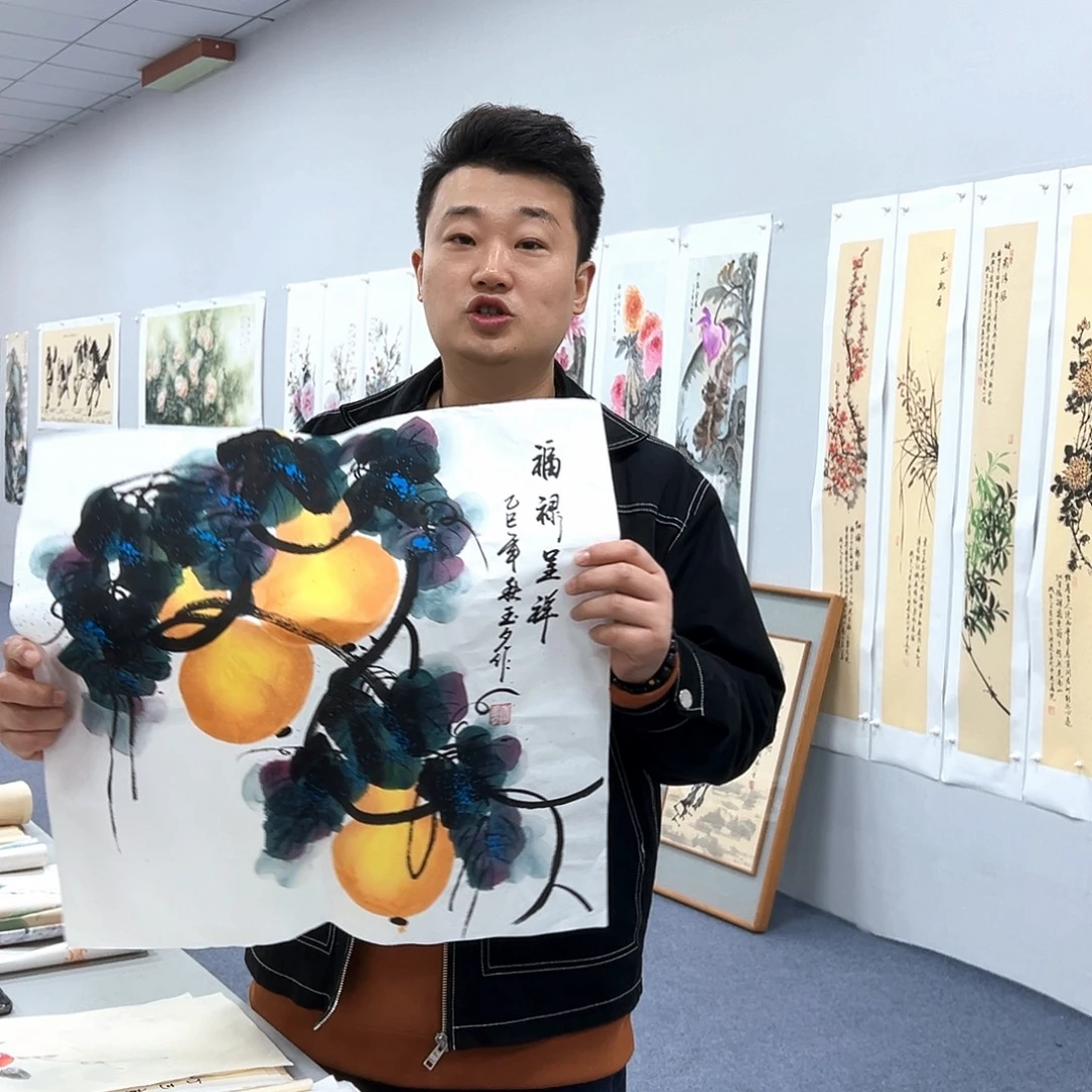 国画国画作品宣纸纯手绘