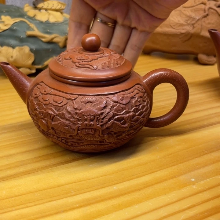 年***余茶壶紫砂宜兴紫砂壶
