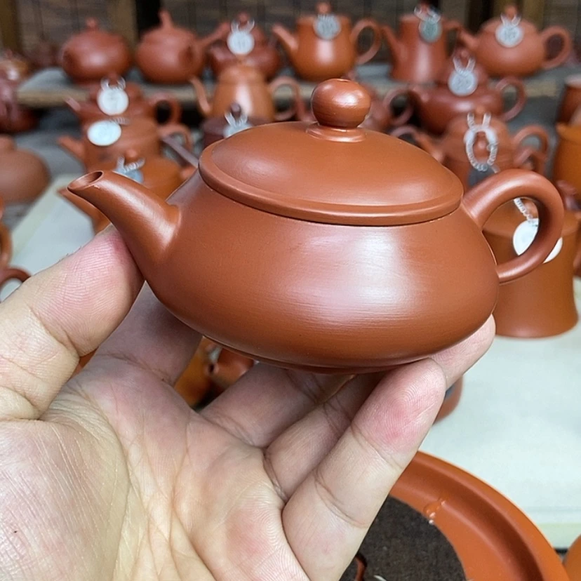 【闪购商品】茶壶朱泥120cc000000000000