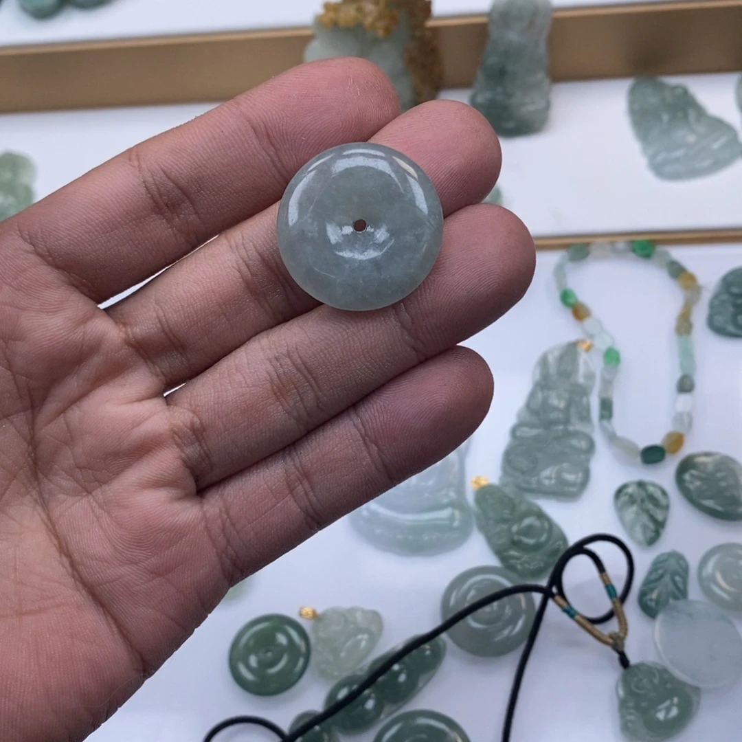 翡翠未镶嵌手链天然a货翡翠89