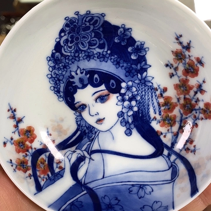 杯景德镇手工手绘陶瓷，高亮兴老师作品