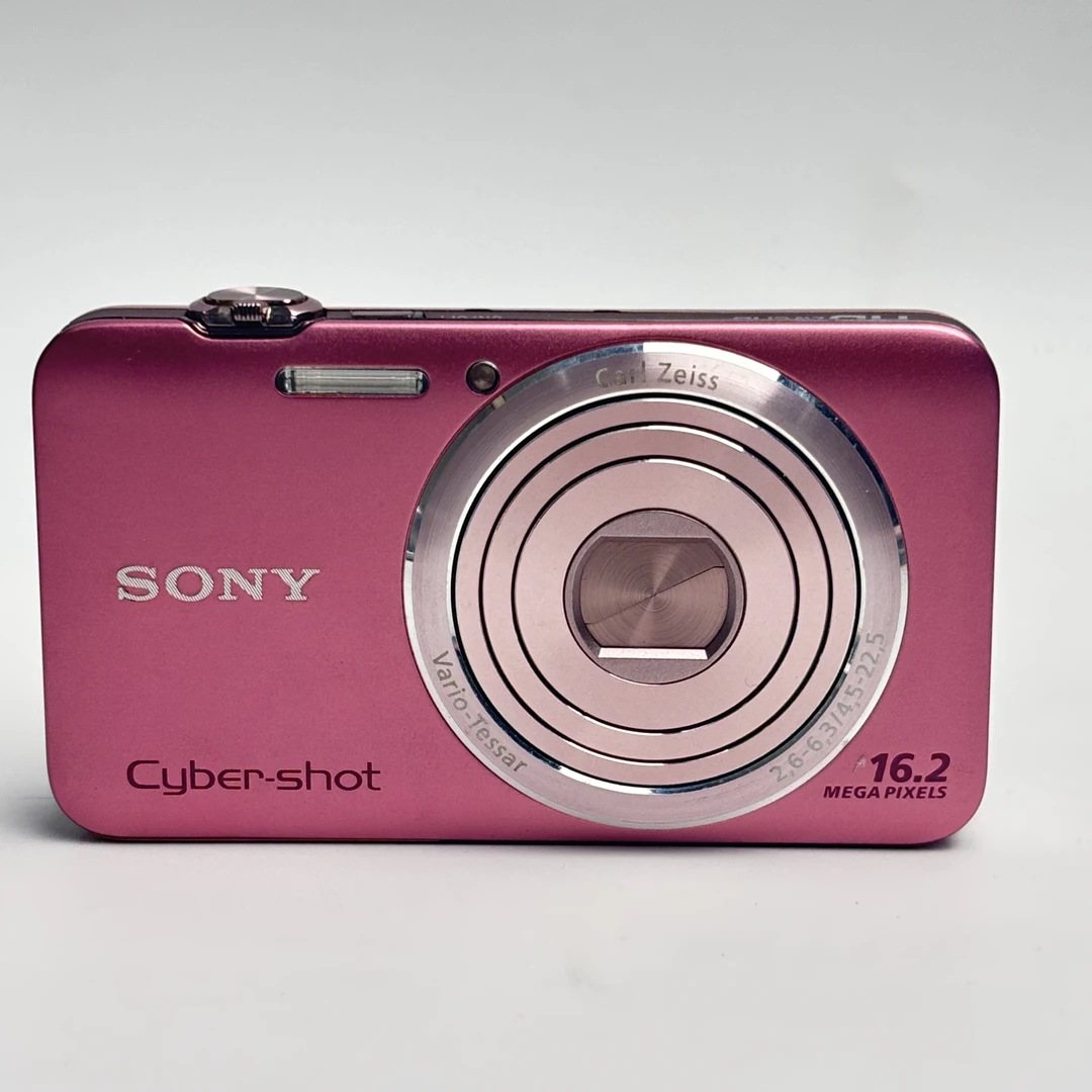 95新 Sony/索尼 wx30粉色1620万像素5倍变焦复古ccd数码相机