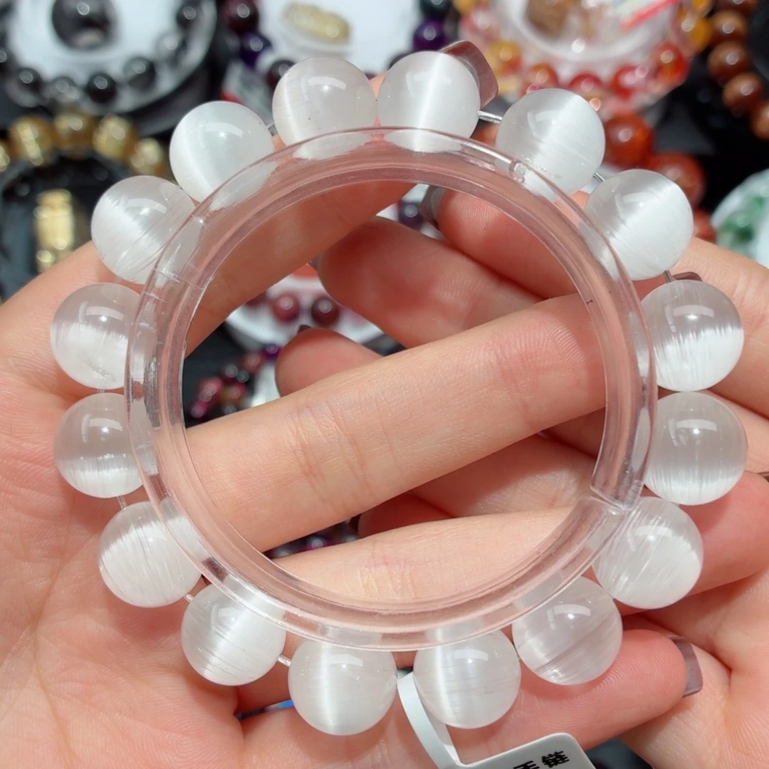 托帕石手链银S925镶嵌