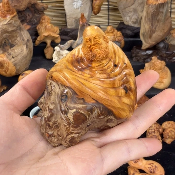 柏木（崖柏）手把件