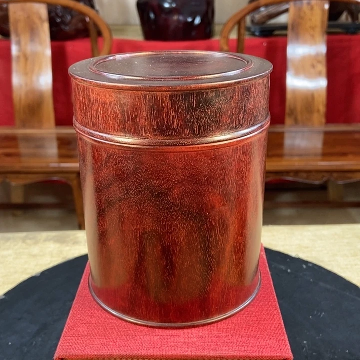 小叶紫檀茶叶罐123