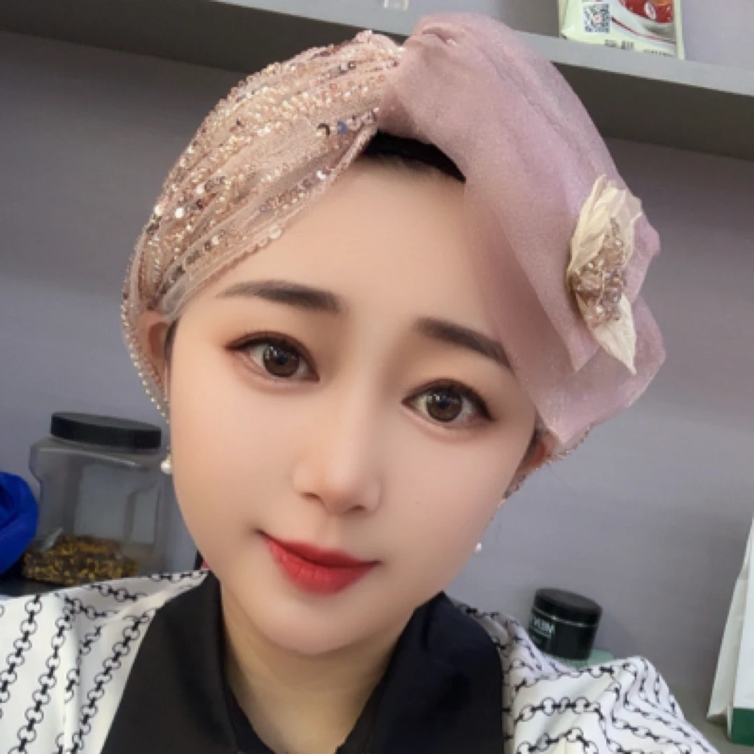 单款单色重工包头帽