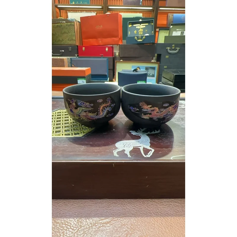 高端龙凤变色对杯-ZHTJ473