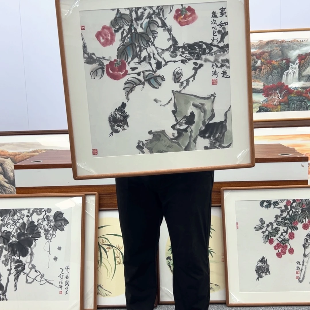 国画国画作品纯手绘