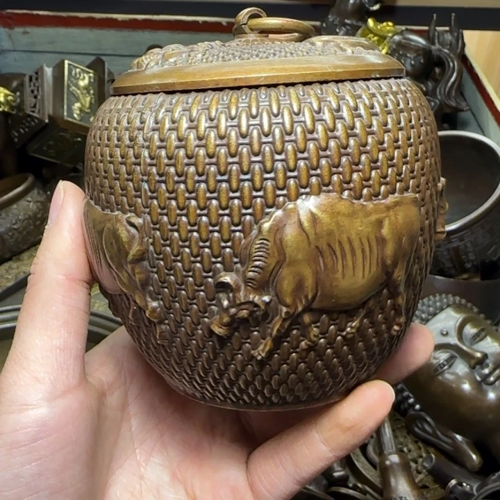 铜器把玩摆件链接