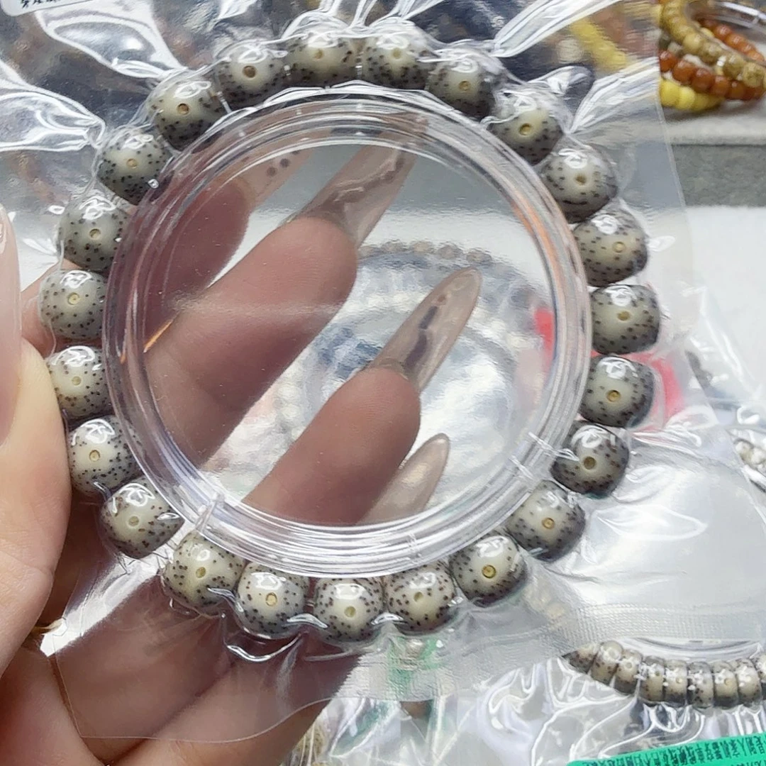 手串星月菩提16入门奶奶灰星月菩提10桶单圈