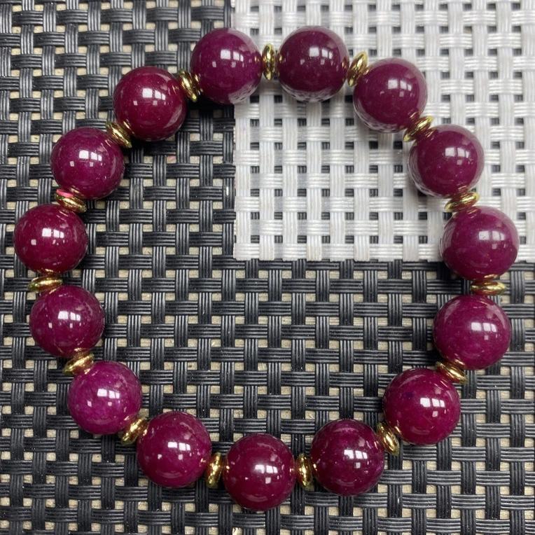 红色12mmDIY手串868