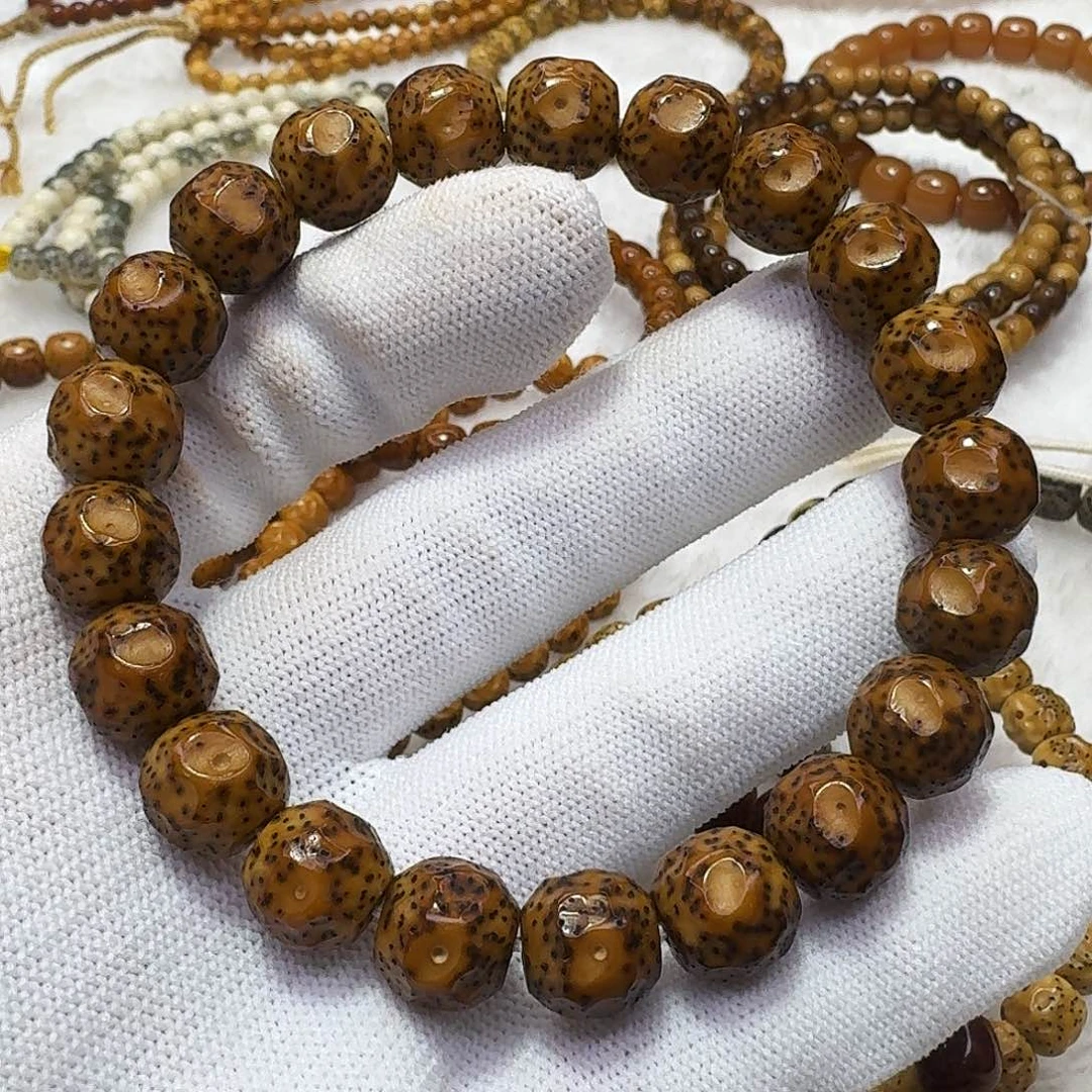 星月菩提吊坠11古铜月朗星稀无相