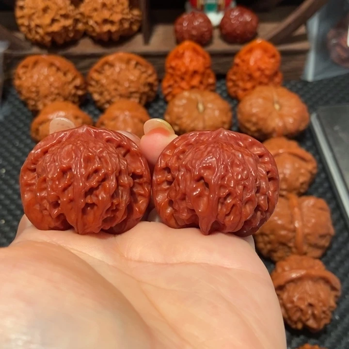 文玩核桃把件39尺寸公子帽2050