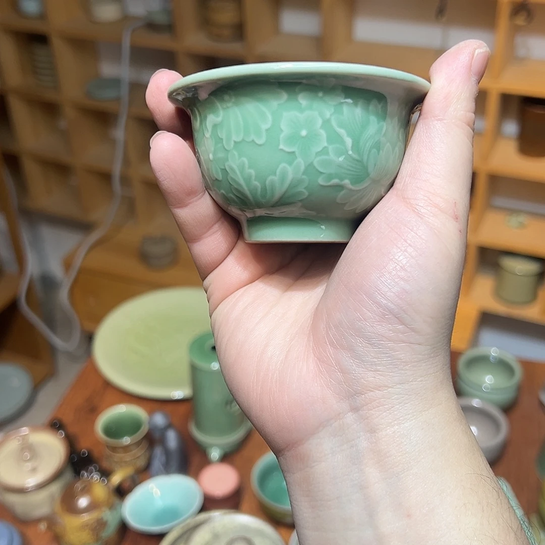 青瓷瓷茶器青瓷茶器