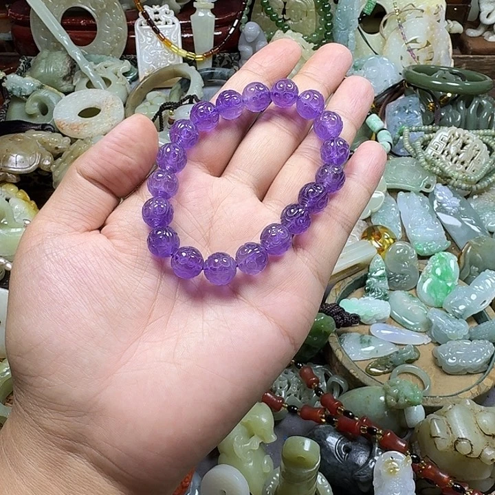 回***生水晶手链未镶嵌水晶水晶水晶水晶