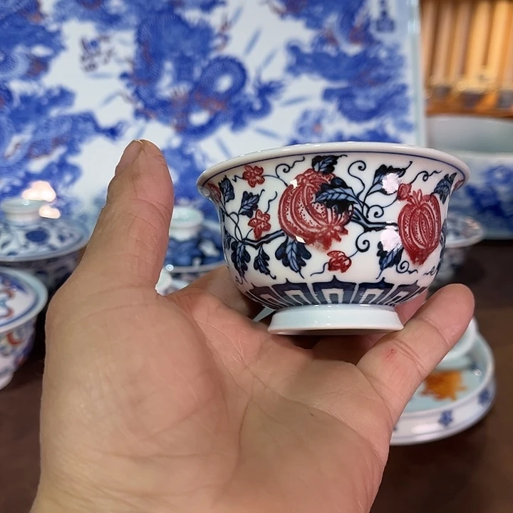 錡镇堂手工手绘绘杯