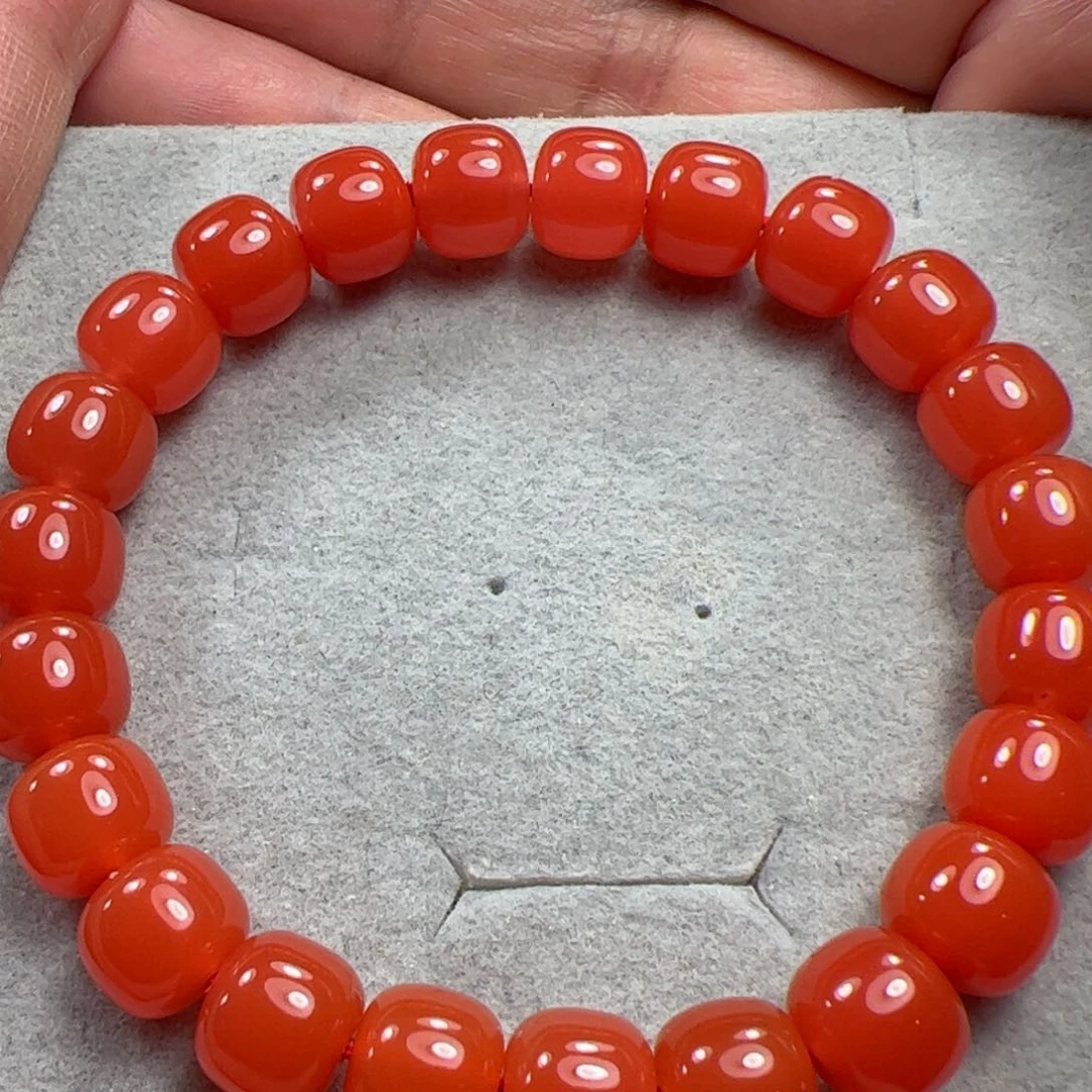 未镶嵌手串南红玛瑙