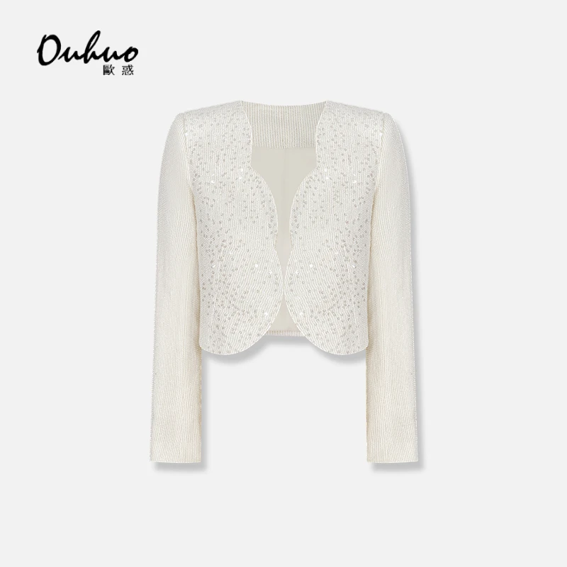 2025年春季新款小香风遮阳小开衫短外套OHNAI03173