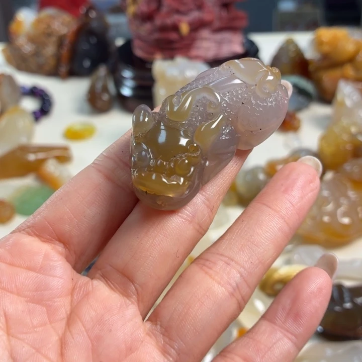 未镶嵌吊坠(不含链)玛瑙/玉髓