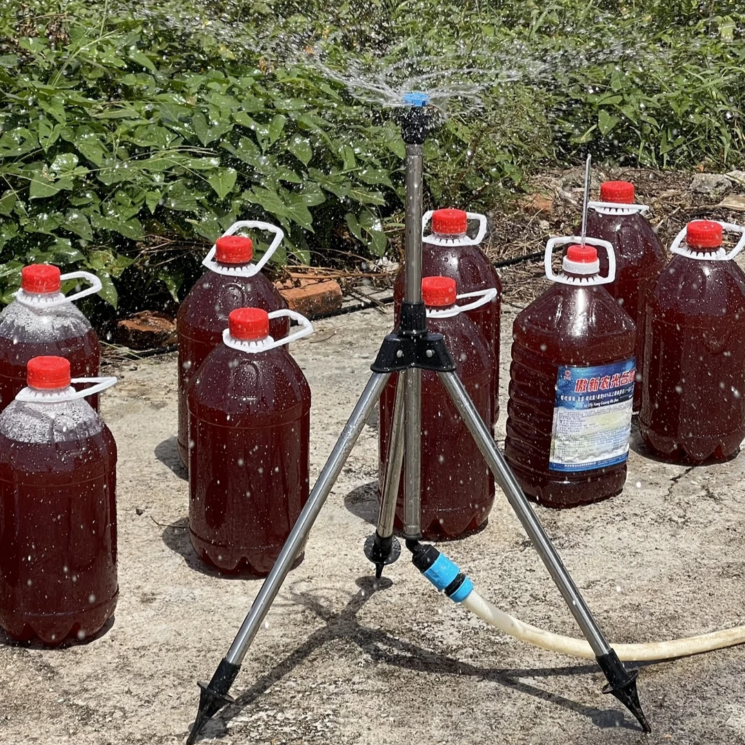 自动旋转洒水神器360度降温喷淋设备